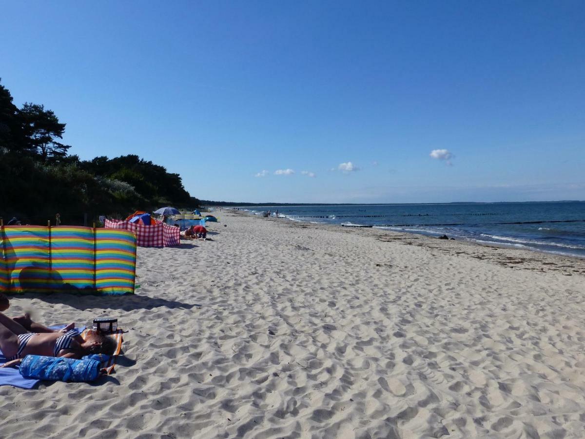 Strandhaus Lucky, Sauna, Garten, Kamin, Strandnah Glowe Esterno foto